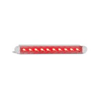 235 Series Stop/Tail Light, Clear Lens, 12V - LED Autolamps