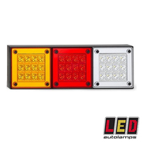 280 Series Mini Jumbo Combination Tail Light, Single Light - LED Autolamps