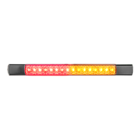 285 Series Stop/Tail/Indicator Light, Black Bezel - LED Autolamps