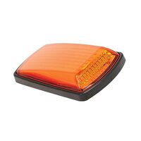 Cat6 side direction Indicator, Amber lens and black mounting bracket, Multi volt, ECE Approved.