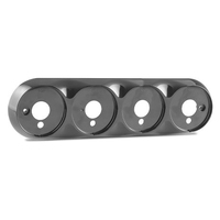 82B4B Quad Black Bracket for the 82 Series Lamps