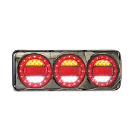 Maxilamp 3 Series LED Combination Tail Light (Single) STOP / TAIL / INDICATOR / REVERSE