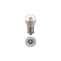 12V BA15S P21W LED GLOBES 2700K (Blister pack of 2) - NARVA Part No. 18222BL