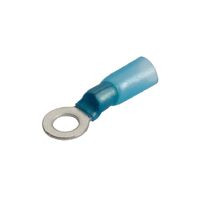5.0MM ADHESIVE LINED RING TERMINAL BLUE (50 pack) - NARVA Part No. 56364