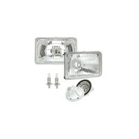 Halogen Headlamp - H1 Conversion Kit - 165 x 100mm High Beam Free Form - NARVA Part No. 72080