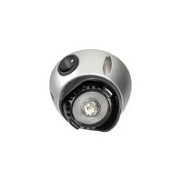 10-30V LED Interior Swivel Lamp with Off/On Switch with Silver Satin Finish - NARVA Part No. 87654S