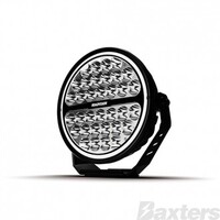 LED Driving Light 9" S9 Stealth Series Spot Beam 10-30v 34 x 3W Osram LEDs 10485lm Halo Ring IP67 TMT 5700K Roadvision