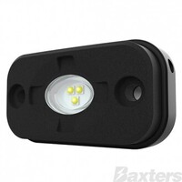 LED Work/Rock Light Flood Beam 10-30V 3 x 1.5W Osram LED's 4.5W 302lm IP67 77x44x22mm Includes 1 x Flat Mount 1 x Tube Mount Roadvision