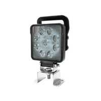 Roadvision LED Work Light Square Flood Beam 10-30V 14 x 1.5W LED's 14W 1210lm IP67 100x40x129mm Handle & Switch Roadvision