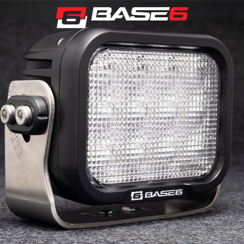 BASE6 HD Series 120W Work Light Flood Beam
