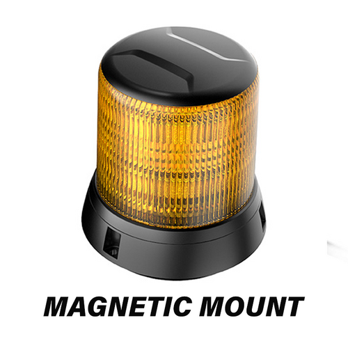 Amber High Profile Magnetic Mount Beacon