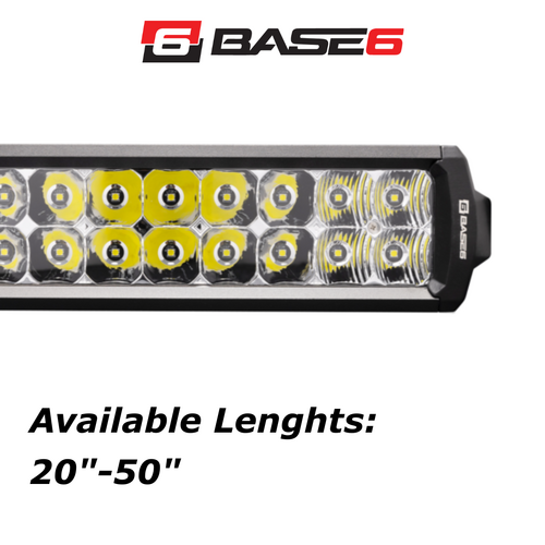 BASE6 LUX Series Curved LED Light Bar