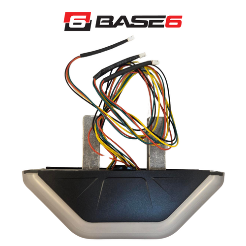 BASE6 Guardian Light Bar, Replacement End Module, Amber Warning / White Scene