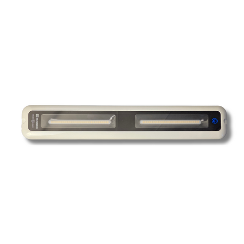 BASE6 LUX PANEL Cool White, Frosted Lens, Dimmable, with Switch, 52-LED