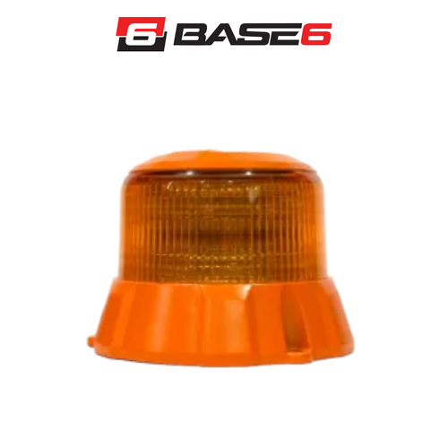 BASE6 MINELUX Beacon, Amber LED Medium