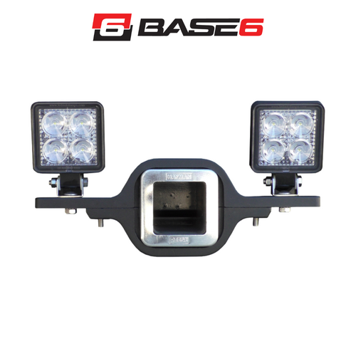 BASE6 Tow Hitch Dual LED Light Kit