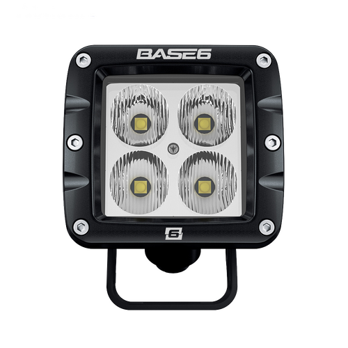 BASE6 3" Cube Series Work Light - Flood