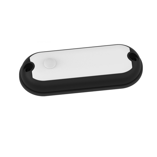 BASE6 9W LED Zone Light with Push Button Switch - Black Housing