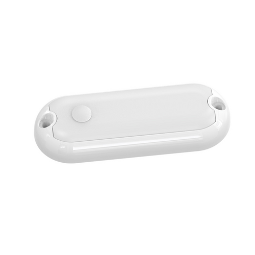 BASE6 9W LED Zone Light with Push Button Switch - White Housing