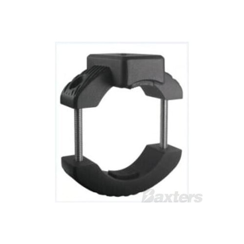 Baxters Bar Light & Work Light Tubular Clamp Diameter Range 1.5" - 2.5" Alluminium Alloy Housing Hole Size M8