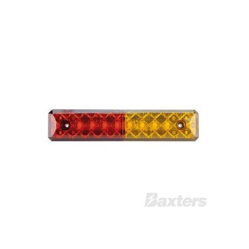 LED Rear Combination Lamp BR201 Series10-30V Stop/Tail/Ind 204 X 40mm Strip Surface Mount
