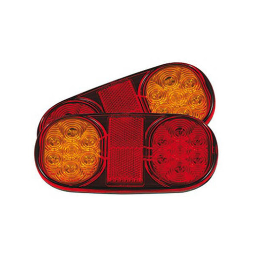 Roadvision 12V Stop/Tail/Ind/Ref 162 X 80mm Submersible Twin Pack