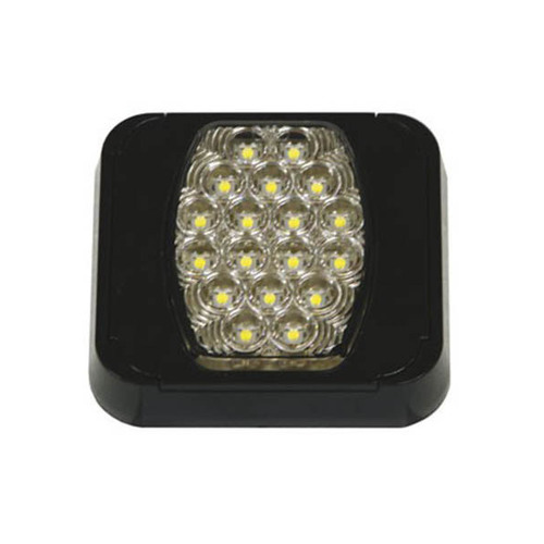 Roadvision LED Reverse Lamp 10-30V 20 LED Rect 102 x 94mm Clear Lens Surface Mount