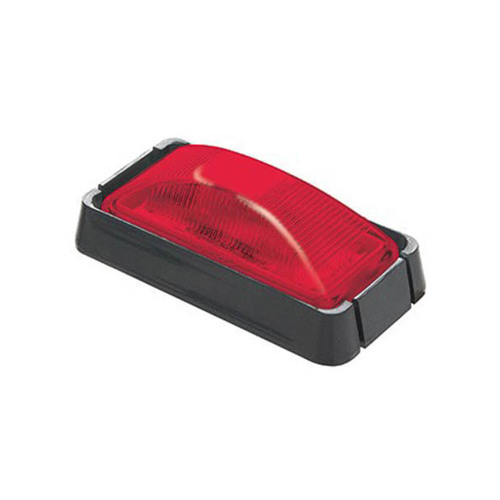 Roadvision 10-30V Clear Lens Black Base Blister Pack 2 Pin Plug 2 X Red LEDS