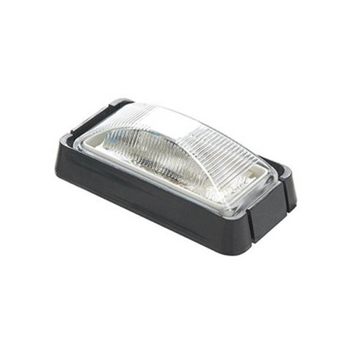 Roadvision 10-30V Clear Lens Black Base Blister Pack 2 Pin Plug