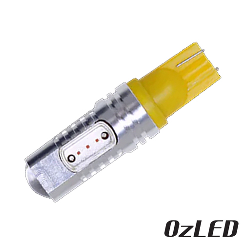 T10 LED 7.5W Bulb COB Amber 12v