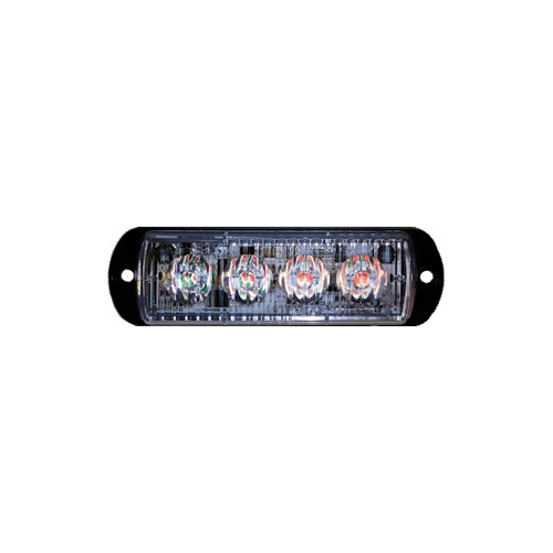 4 LED surface mount warning light