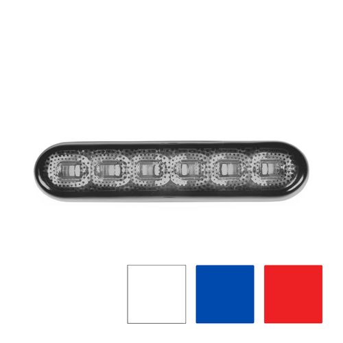 Stealth Lens Mpower™ 4" Fascia Light - Red/Blue/White