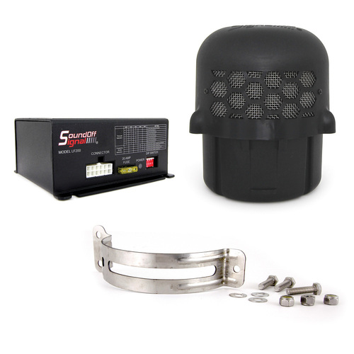 Low Frequency Aftershock Siren System