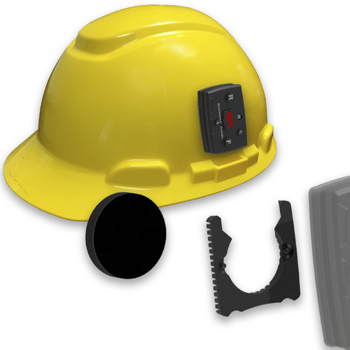Guardian Angel Hard Hat Mount with Magnetic Mount