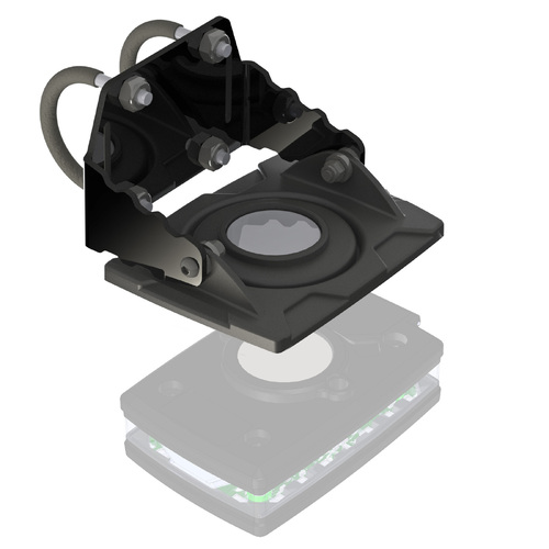 Guardian Angel Bike / Rail U Bracket Mount with Magnetic Mount