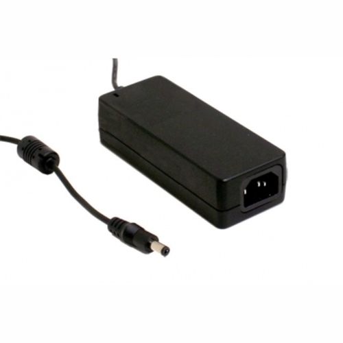 12 Volt Power Supply with Power Lead MEAN WELL 5A (60 Watt) 
