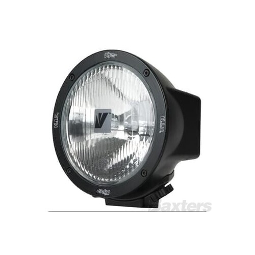 HID Driving Lamp 7" Viper Spread 9-32V 5000lm 50W Black Housing Round with Clear Cover