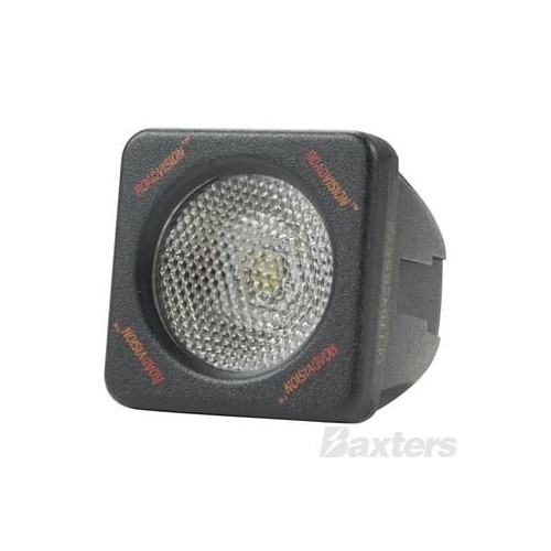 110 Series Work Lamp, Solo Square Flood, 9-50V, 10W - LED Autolamps