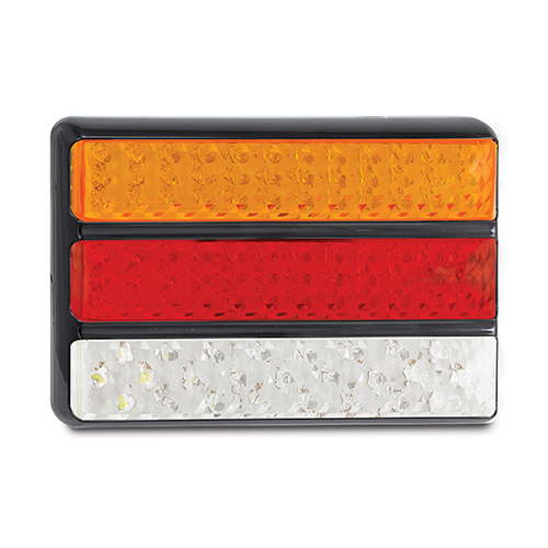 200 Series Stop/Tail/Indicator Triple Combination Lamp, Multi-Volt - LED Autolamps