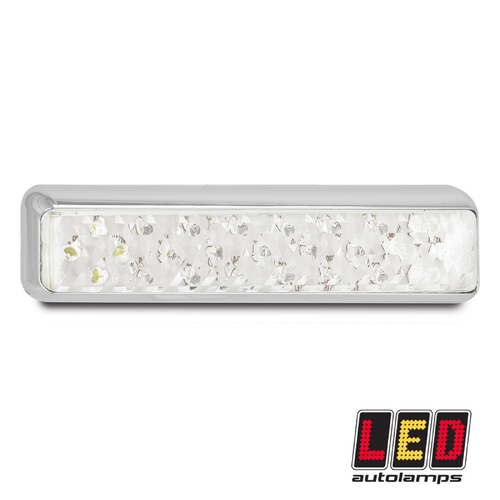 200 Series Single Function Multi-Volt Reverse Light, Chrome - LED Autolamps