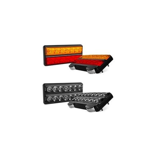 207 Series Trailer Light, Single Light with Licence Plate - LED Autolamps