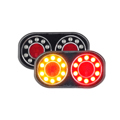 Boat Trailer Tail Lights - LED Autolamps 209 series 