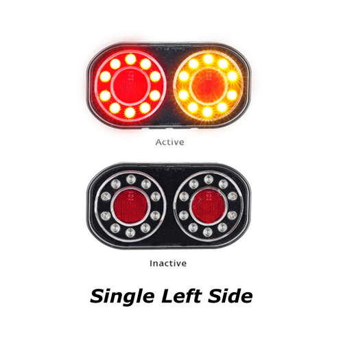 209 Series Boat/Trailer Tail Lights, Single Left Side - LED Autolamps