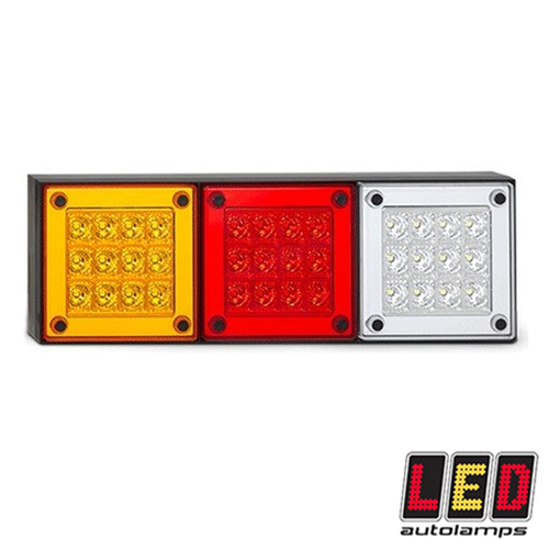 280 Series Mini Jumbo Combination Tail Light, Single Light - LED Autolamps