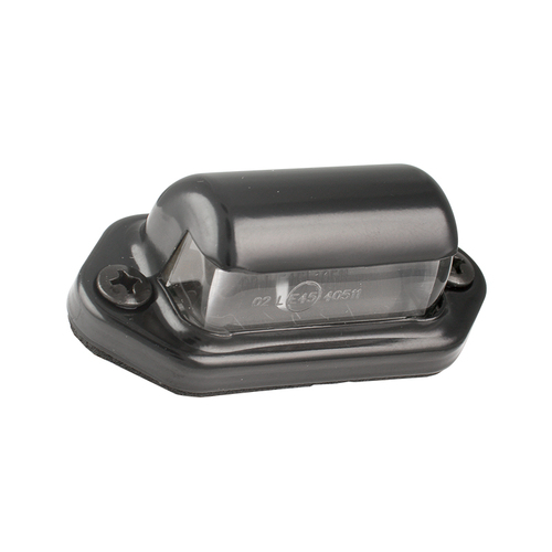 LED Autolamps 30 Series Black Licence Plate Light