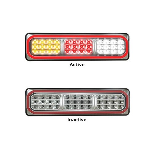 3852 Series Rear Combination Tail Lights - Pair