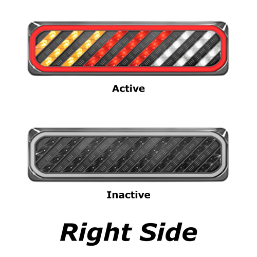 3856 Series Tail Light CSB Plug Single Right Side