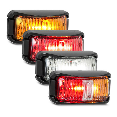 LED Autolamps Marker Lights - 42 Series Black
