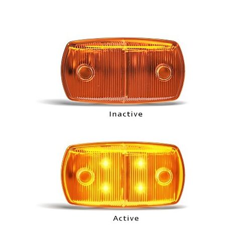 Large Clearance Light/ SIDE MARKER - Amber