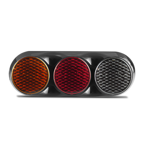 82 Triple Series Black Single LED Tail Light 82BARW